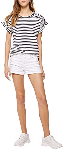 Springfield Damen Shorts, weiß, 38 von Springfield