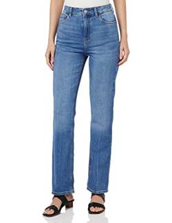 Springfield Damen Straight Jeans Nachhaltige Unterwäsche Jeanshose, Blau (Azul Medio), 34 von Springfield