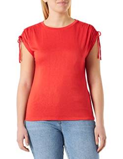 Springfield Damen Tshirt T-Shirt, Rot/Koralle, Medium von Springfield