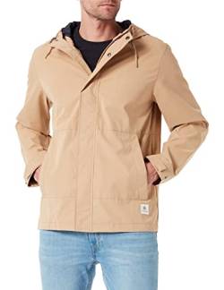 Springfield Herren Parka Kapuze Jacke, Beige (BEIGE/Camel), XL von Springfield