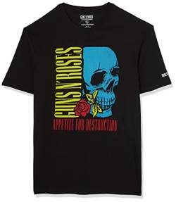 Springfield Herren Rock T-Shirt, Schwarz, M von Springfield