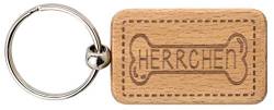 Schlüsselanhänger mit Gravur · Schlüsselanhänger aus Holz · Geschenk für Hundebesitzer · kleine Geschenke für Katzenliebhaber (Herrchen) von Spruchreif