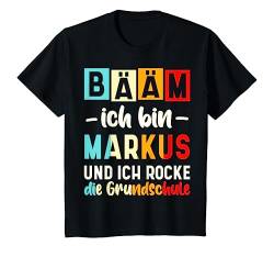 Kinder Name Markus Bääm Ich Bin Markus T-Shirt von Sprüche und Geschenke