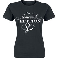 Sprüche T-Shirt - I´m A Limited Edition - M bis XXL - für Damen - Größe L - schwarz von Sprüche