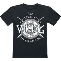 Sprüche T-Shirt - Little Viking In Training - 104 bis 164 - Größe 116 - schwarz von Sprüche