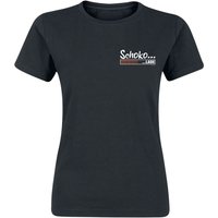 Sprüche T-Shirt - Schoko... ...Lade - S bis XXL - für Damen - Größe S - schwarz von Sprüche