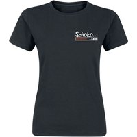 Sprüche T-Shirt - Schoko... ...Lade - S bis XXL - für Damen - Größe XXL - schwarz von Sprüche