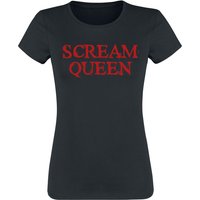 Sprüche T-Shirt - Scream Queen - S bis 3XL - für Damen - Größe L - schwarz von Sprüche
