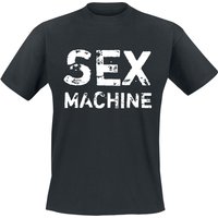 Sprüche T-Shirt - Sex Machine - M bis 3XL - für Männer - Größe XXL - schwarz von Sprüche