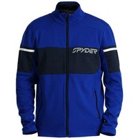 Spyder Fleecejacke Speed Fleece Jacket mit augedrucktem Markenschriftzug und -logo von Spyder