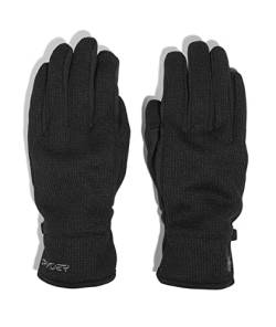 Spyder Herren Handschuhe Fleecehandschuhe Fingerhandschuhe Bandit Glove, Farbe:Schwarz, Größe:M, Artikel:-BLK Black von Spyder