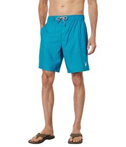 Spyder Herren Quick Dry Board, kurz, leicht, Stretch, Geo-Print, Hybrid, 22,9 cm Badehose, Lagune, XXL von Spyder