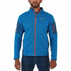 Spyder Men's Empire Fleece Full Zip Jacket with Pockets (Large, 427 Col Orange/Blue) von Spyder