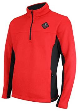 Spyder Men's Outbound 1/4 Zip Core Pullover Sweater, Racing Red Medium von Spyder