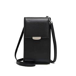 Spydge Handy Umhängetasche PU Leder Brieftasche CrossBody Tasche mit Credit Card Slots Schulterriemen für Frauen von Spydge