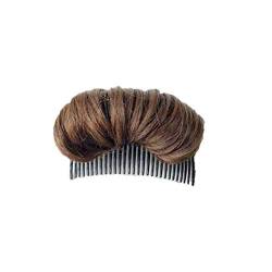 Multifunktionales Haar-Accessoire, Volumen-Up-Frisur-Clip, Dutt-Maker-Einsatzwerkzeug, Perfekt für den Haar-Bump-Up-Kamm-Stil (Hellbraun) von Srliya