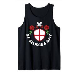Happy St George's Day England Knight & Horse Saint George Tank Top von St George's Day England Knight Horse Saint George