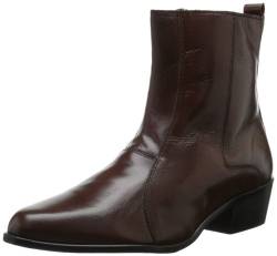 STACY ADAMS Santos Herren Stiefel mit seitlichem Reißverschluss, cognac, 45 EU von Stacy Adams