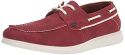 Stacy Adams Herren Reid Bootsschuh, Rot/Ausflug, einfarbig (Getaway Solids), 47 EU von Stacy Adams