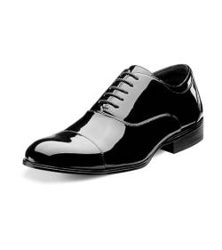 Stacy Adams Men's Gala Tuxedo Oxford, Black Patent, 10 W US von Stacy Adams