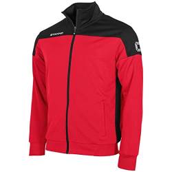 Stanno Pride Full Zip Jacke | Trainingsjacke für Damen und Herren (größe M, rot, regular fit) von Stanno