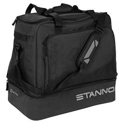 Stanno Sportbag - Pro - Tasche Prime - Fitness Tasche - Großer Sporttasche und Verstellbarer Schultergurt - Fussballtasche Herren/Damen - Trainingstasche - Schwarz - Größe One Size von Stanno