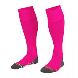 Stanno Sports Socken - Uni Sock II - Socken mit Atmungsaktivem Kapazität und Knöchelschutz - Sportsocken - Anatomische Socken mit linken/rechten Indikatoren - Rosa - Größe 45/48 von Stanno