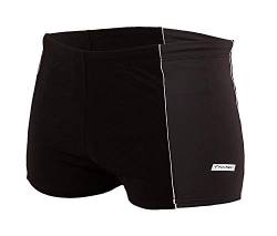 Stanteks Jungen Badehose Badeshorts Shorts Schwimmhose Schwimmbekleidung SK0033 (122, schwarz-grau) von Stanteks