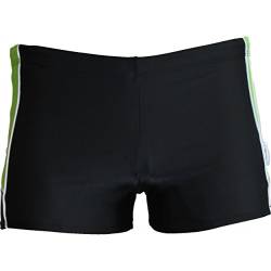 Stanteks Schwimmbekleidung Jungen Badehose Kinder Badeshorts Shorts SK0035, 116, Schwarz / Grün von Stanteks