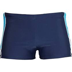 Stanteks Schwimmbekleidung Jungen Badehose Kinder Badeshorts Shorts SK0035, 146, Dunkelblau / Blau von Stanteks