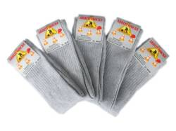 Star Socks Germany 10 Paar stabile Arbeitssocken - Grau, Groesse: 43-46 von Star Socks Germany