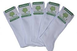 Arztsocken (15 Paar) weiße Socken Diabetiker venenfreundlich Gr. 39/42, von Star-Socks