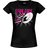 Star Trek Adventure Damen T-Shirt schwarz von Star Trek