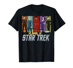 Star Trek Classic Women Of Star Trek Color Sketch Portraits T-Shirt von Star Trek
