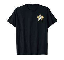 Star Trek DS9 Delta Pocket Badge Gradient Graphic T-Shirt T-Shirt von Star Trek