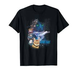 Star Trek Feline Galaxy T-Shirt von Star Trek