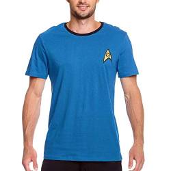 Star Trek Herren Htkts 1201 Bleu T-Shirt, XL von Star Trek