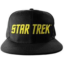 Star Trek Officially Licensed Merchandise Logo Adjustable Size Snapback Cap (Black) von Star Trek