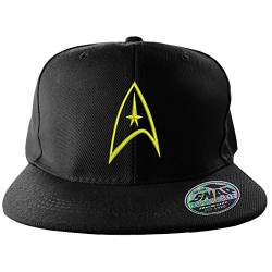 Star Trek Officially Licensed Merchandise Starfleet Adjustable Size Snapback Cap (Black) von Star Trek