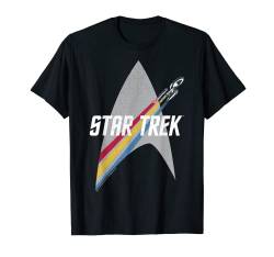 Star Trek Original Series Rainbow Delta Graphic T-Shirt T-Shirt von Star Trek