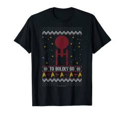 Star Trek Original Series Ugly Christmas Sweater T-Shirt T-Shirt von Star Trek