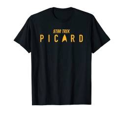 Star Trek Picard Flat Gold Logo T-Shirt von Star Trek