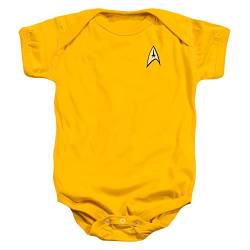Star Trek - St / Command Uniform Infant T-Shirt in Gold, 12 Months, Gold von Star Trek