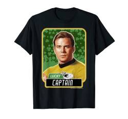 Star Trek St. Patrick's Day Captain Kirk Shamrock Card T-Shirt von Star Trek