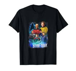 Star Trek Starfleet Legendary Captains Vintage Group Shot T-Shirt von Star Trek