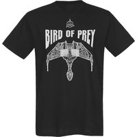 Star Trek T-Shirt - Bird Of Prey - M bis XXL - für Männer - Größe L - schwarz  - Lizenzierter Fanartikel von Star Trek