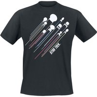 Star Trek T-Shirt - Fleet - S bis XL - für Männer - Größe M - schwarz  - EMP exklusives Merchandise! von Star Trek
