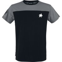 Star Trek T-Shirt - U.S.S. Enterprise - S bis XXL - für Männer - Größe L - schwarz/grau  - EMP exklusives Merchandise! von Star Trek