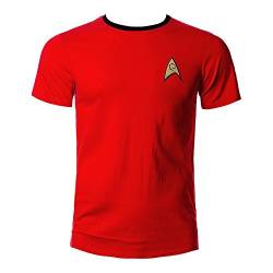 Star Trek Uniform T Shirt (Red) von Star Trek
