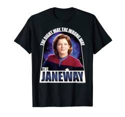 Star Trek Voyager The Janeway The Right Way Premium T-Shirt T-Shirt von Star Trek